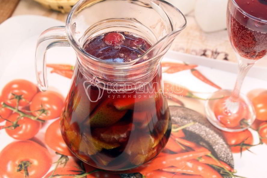 Рецепт освежающей сангрии