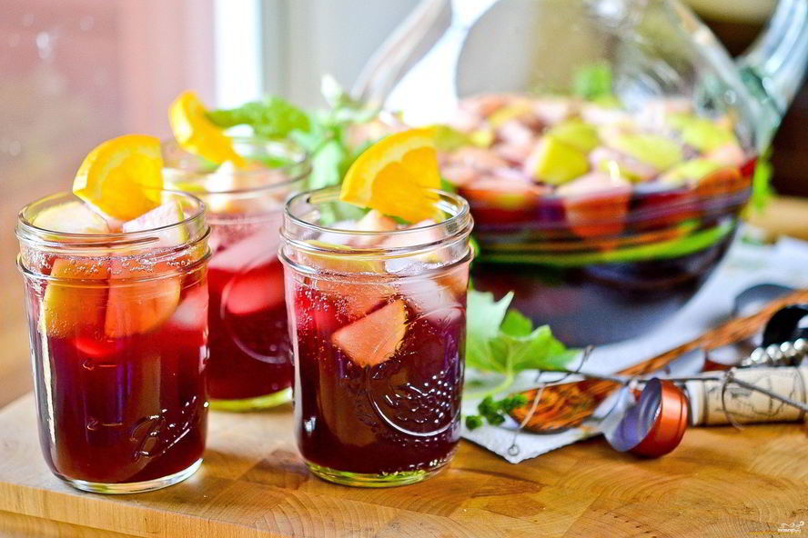 Рецепт сангрии с красным вином