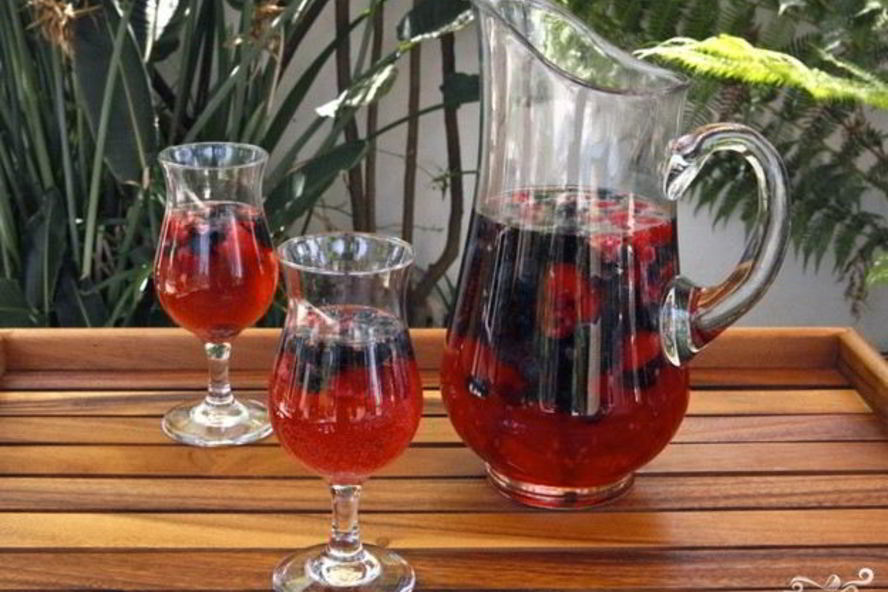 Рецепт сангрии ягодной