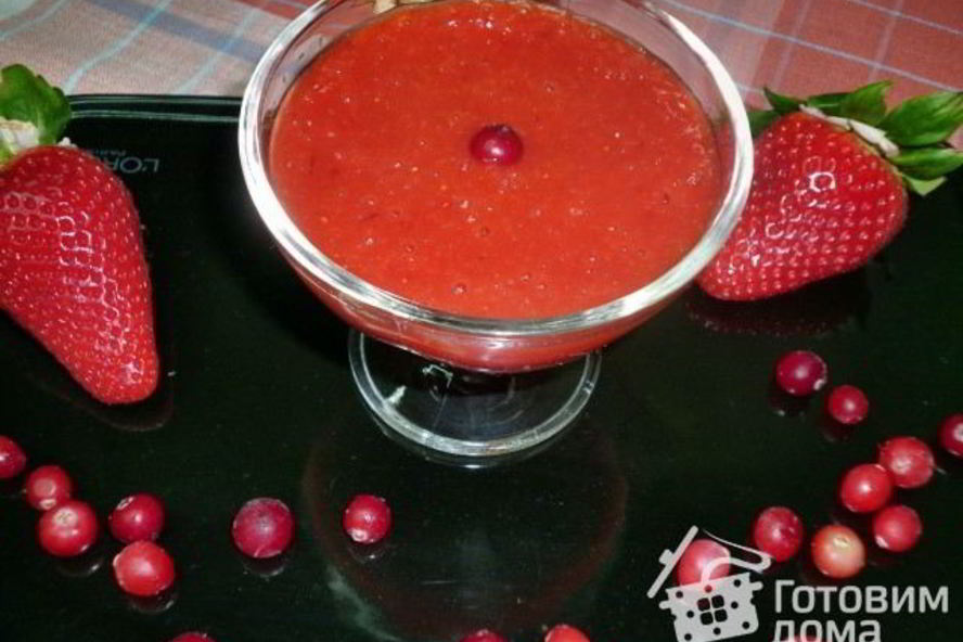 Рецепт соуса сангрияк мясу из клюквы и клубники