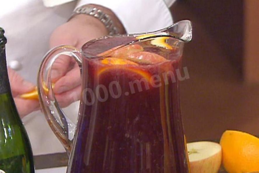 Рецепт вина сангрия