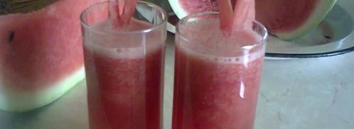 арбузный смузи. Шаг 5