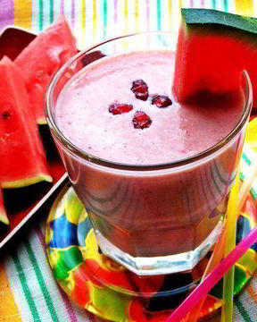 Бананово-арбузный смузи