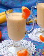 Бананово-мандариновый смузи