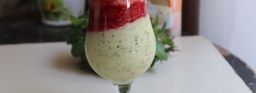 фруктовый смузи с семенами чиа. Шаг 12