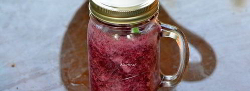 гранатово-ягодный смузи. Шаг 4