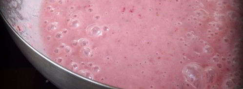 клубнично-банановый смузи. Шаг 5