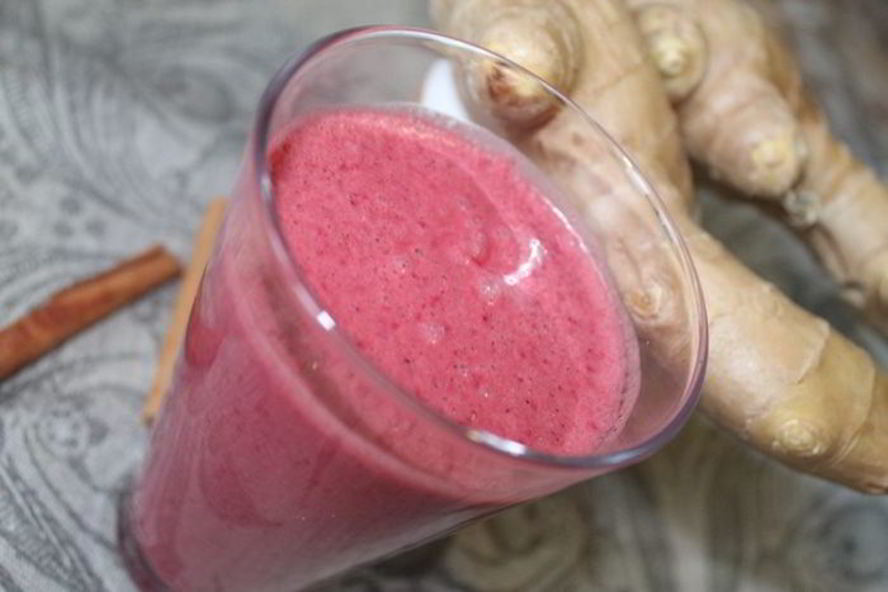 Рецепт смузей имбирная вишня