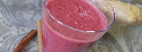 смузи имбирная вишня. Шаг 9