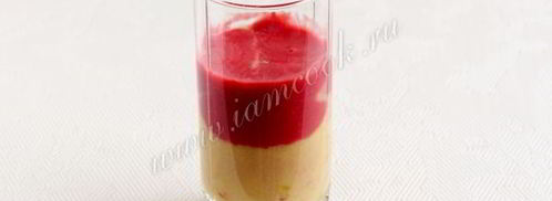 смузи из персика и малины. Шаг 9