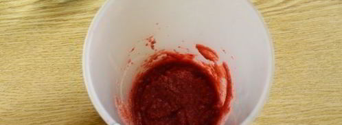 смузи с авокадо и клубникой. Шаг 7