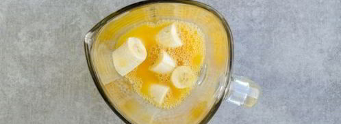 смузи с бананом и апельсином. Шаг 5