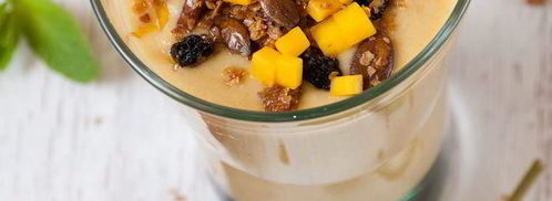 смузи с бананом и манго. Шаг 4