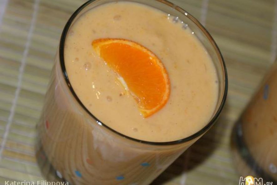 Рецепт смузей с хурмой и бананами