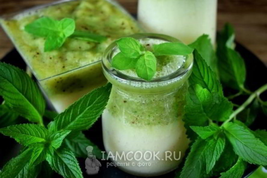 Рецепт смузей с консервированным ананасом и киви