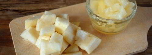 смузи с консервированным ананасом и киви. Шаг 6