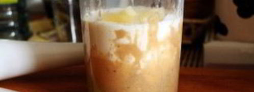 смузи с яблоком и бананом. Шаг 4