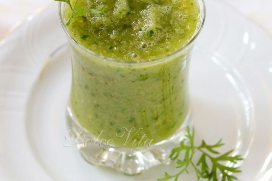 Рецепт зеленого смузи