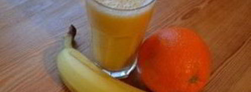 банановый сок. Шаг 7