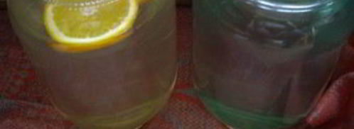 березовый сок с апельсином. Шаг 4