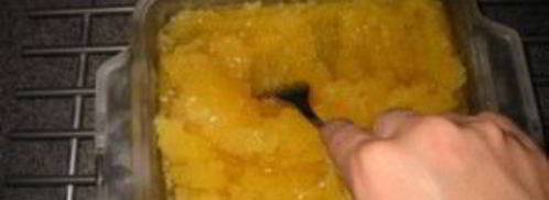 мороженый сок granita. Шаг 5