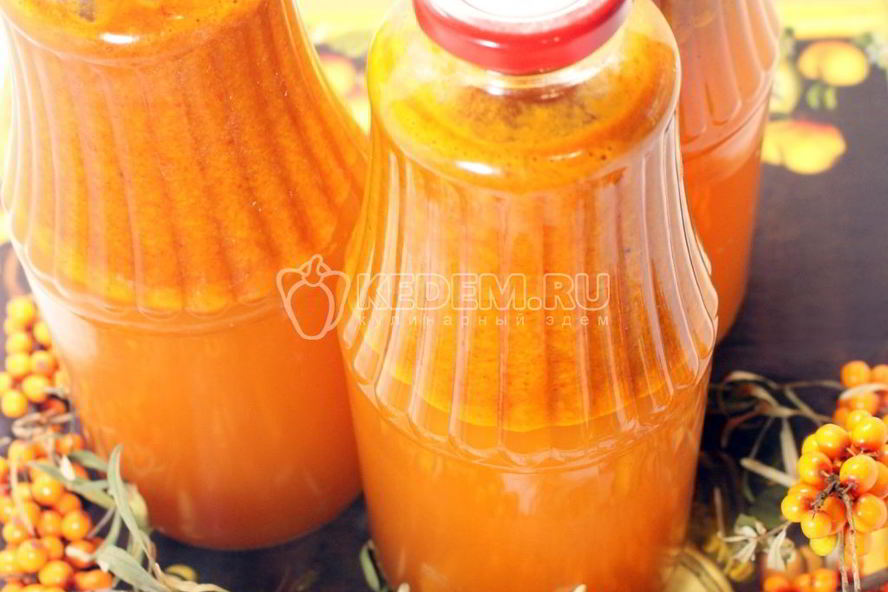 Рецепт облепихового сока