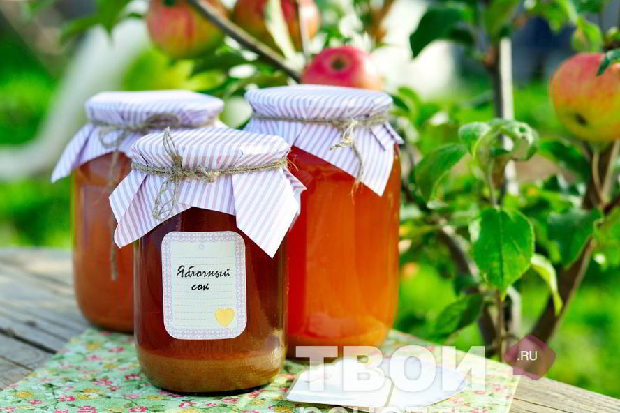 Рецепт пастеризованного яблочного сока