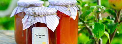 пастеризованный яблочный сок. Шаг 6