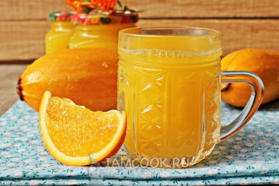 Рецепт сока из кабачков