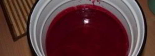 сок из калины. Шаг 5