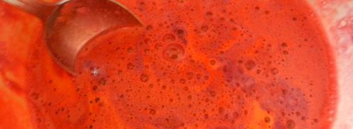 сок из свеклы, яблок, моркови и лимона. Шаг 8