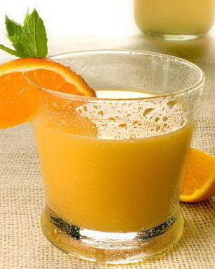 Сок тыквы с апельсином