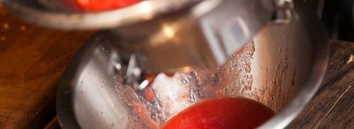 свежий томатный сок. Шаг 7