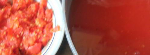 томатный сок с мякотью. Шаг 3