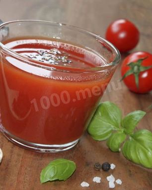 Томатный сок с солью
