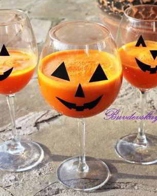 Витаминный коктейль Безумная тыква на Хэллоуин