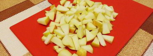 фруктовый салат с орехами и финиками. Шаг 3