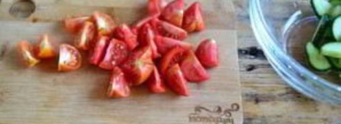 греческий салат классический. Шаг 4