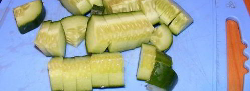 греческий салат с фетой классический. Шаг 5