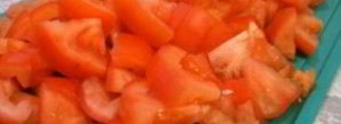 греческий салат с орехами. Шаг 4