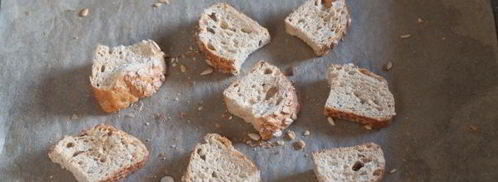 греческий салат с сухариками. Шаг 7