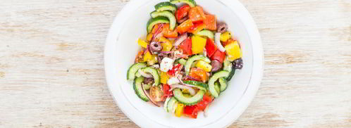 салат греческий классический. Шаг 5