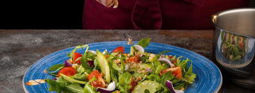 салат из гречки с копченой курицей и томатами. Шаг 5