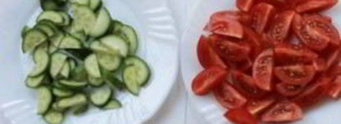 салат из зеленой гречки. Шаг 3