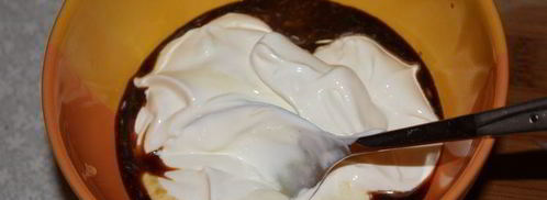 салат с гречкой и копченой форелью. Шаг 6