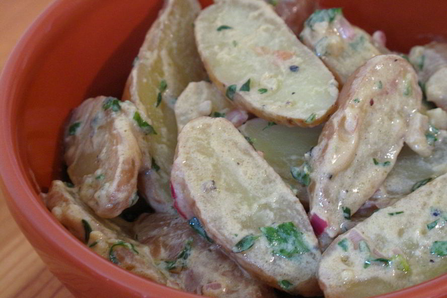 Рецепт французского картофельного салата