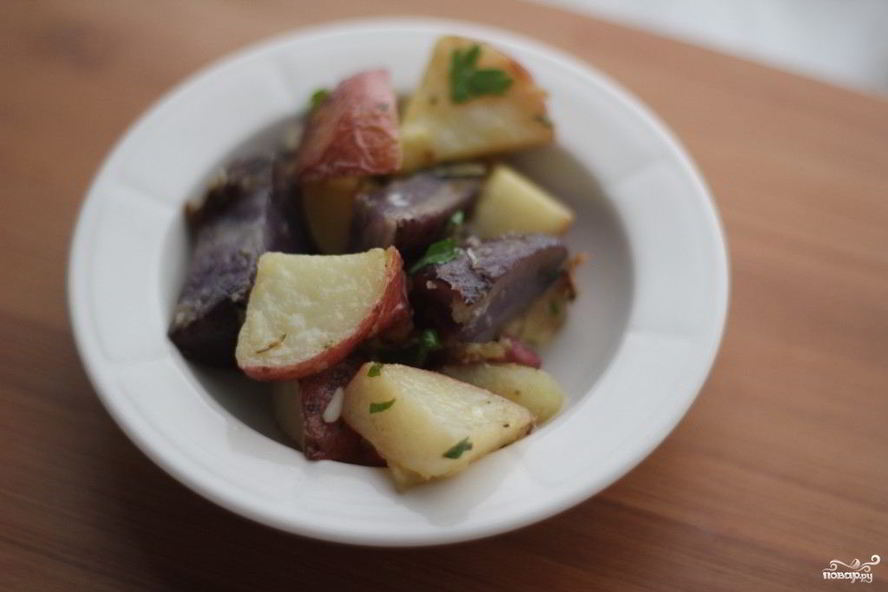 Рецепт картофельного салата без майонеза