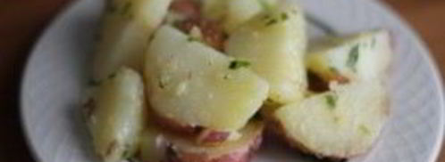 картофельный салат без майонеза. Шаг 7