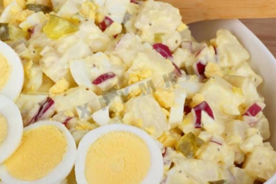 Рецепт картофельного салата брауншвейг