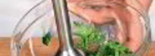 картофельный салат с грибами и печеным чесноком. Шаг 3